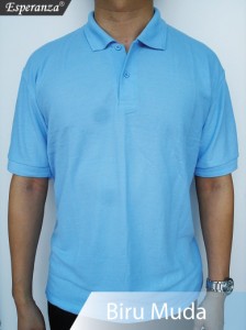 Polo-Shirt-Biru-Muda