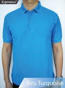 Polo-Shirt-Biru-Turquoise